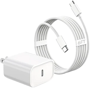 AirPods Pro 3 Charger Fast Charging,20W USB-C Airpods Power Adapter Wall Charger Plug&6FT USB C to C Charging Cable for AirPods Pro 3(2025),Air-Pods Pro 2,Air-Pods 4/Max 2(2026),iPhone17/16/15 AirPods Pro 3 Charger Fast Charging,20W USB-C Airpods Power Adapter Wall Charger Plug&6FT USB C to C Charging Cable for AirPods Pro 3(2025),Air-Pods Pro 2,Air-Pods 4/Max 2(2026),iPhone17/16/15
