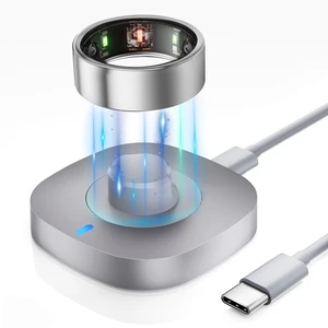 Compatible with Aura-Ring Gen 3 Charger Size 7, Safe & Fast Charging Dock Replacement Portable Quick Charger with USB-C Cable, Bedside Charging Accessories for Traveling, Sleeping or Daily Life Compatible with Aura-Ring Gen 3 Charger Size 7, Safe & Fast Charging Dock Replacement Portable Quick Charger with USB-C Cable, Bedside Charging Accessories for Traveling, Sleeping or Daily Life