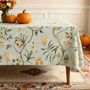 Rectangle Table Cloth,100% Waterproof Tablecloth Oil Proof Spill Proof Vinyl Table Cloth, Wipe Clean Plastic Table Cover for Dining, Camping, Indoor and Outdoor 52" x 70",Leaves Rectangle Table Cloth,100% Waterproof Tablecloth Oil Proof Spill Proof Vinyl Table Cloth, Wipe Clean Plastic Table Cover for Dining, Camping, Indoor and Outdoor 52" x 70",Leaves