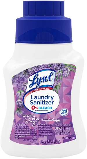 Lysol Laundry Sanitizer Additive Lavender Fusion 21 oz Eliminates Odor Causing Bacteria Lysol Laundry Sanitizer Additive Lavender Fusion 21 oz Eliminates Odor Causing Bacteria