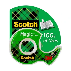 Scotch Magic Tape 3/4in x 500in, 1 Dispenser Scotch Magic Tape 3/4in x 500in, 1 Dispenser