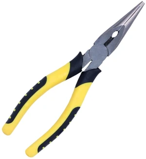 8-Inch Needle Nose Pliers, Heavy-Duty CRV Steel, Large Soft Grip with Wire Cutter, Precision Paper Clamp 8-Inch Needle Nose Pliers, Heavy-Duty CRV Steel, Large Soft Grip with Wire Cutter, Precision Paper Clamp
