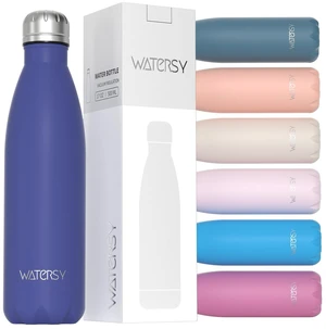 WATERSY 17oz Stainless Steel Insulated Water Bottle WATERSY 17oz Stainless Steel Insulated Water Bottle