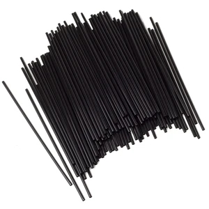 Chef Craft 5-Inch Coffee Stirrer Straws, 150-Pack, Black Chef Craft 5-Inch Coffee Stirrer Straws, 150-Pack, Black