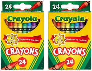 Crayola Crayons 24 Ct (Pack of 2) Crayola Crayons 24 Ct (Pack of 2)