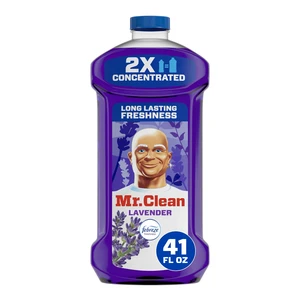 Mr. Clean 2X Concentrated All Purpose Floor Cleaner Lavender 41Fl Oz Mr. Clean 2X Concentrated All Purpose Floor Cleaner Lavender 41Fl Oz