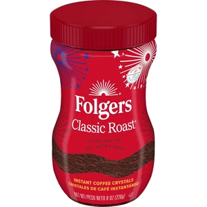 Folgers Classic Roast Instant Coffee 8oz Jar Folgers Classic Roast Instant Coffee 8oz Jar