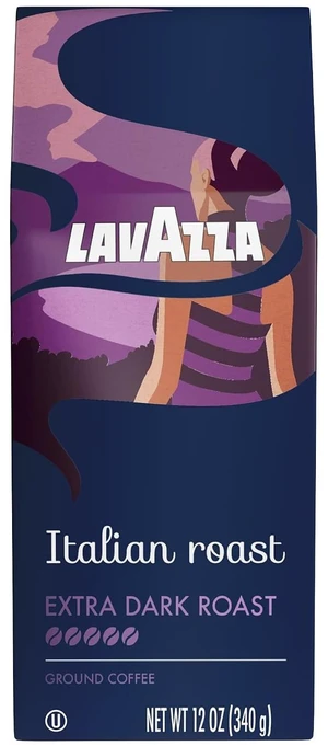 Lavazza Italian Roast Ground Coffee, Extra Dark Roast, 12oz Bag (Pack of 1) Lavazza Italian Roast Ground Coffee, Extra Dark Roast, 12oz Bag (Pack of 1)