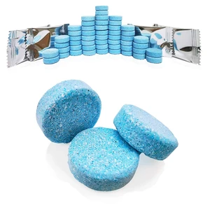 DOKIKO 50 Pcs Windshield Washer Fluid Concentrate Tablets, 1 Pack Makes 52.5 Gallons, 1 Piece Makes 1.05 Gallons (Winter Use with De-Icer or Methanol) DOKIKO 50 Pcs Windshield Washer Fluid Concentrate Tablets, 1 Pack Makes 52.5 Gallons, 1 Piece Makes 1.05 Gallons (Winter Use with De-Icer or Methanol)