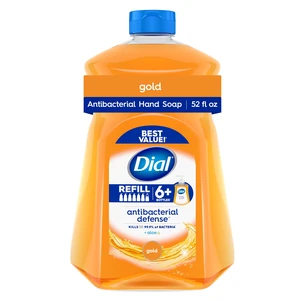 Dial Antibacterial Defense Gold Liquid Hand Soap Refill, 52 fl oz Dial Antibacterial Defense Gold Liquid Hand Soap Refill, 52 fl oz