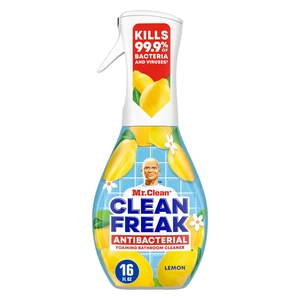 Mr. Clean Clean Freak Antibacterial Multi-Purpose Bath Cleaner, Lemon Scent, 16 Fl Oz Mr. Clean Clean Freak Antibacterial Multi-Purpose Bath Cleaner, Lemon Scent, 16 Fl Oz