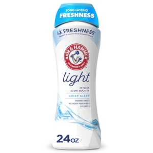 ARM & HAMMER Light In-Wash Scent Booster, Crisp Clean Scent, 24 Oz ARM & HAMMER Light In-Wash Scent Booster, Crisp Clean Scent, 24 Oz