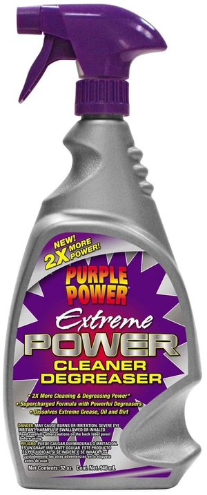 Purple Power Extreme Power Cleaner/Degreaser for Vehicles, Engines and Garages (32oz) Purple Power Extreme Power Cleaner/Degreaser for Vehicles, Engines and Garages (32oz)