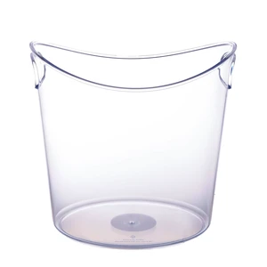 Way To Celebrate Clear Plastic Ice Bucket with Handles, 162 oz Way To Celebrate Clear Plastic Ice Bucket with Handles, 162 oz