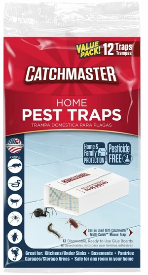 Catchmaster Value Pack Solid Home Pest Traps, 12 Count Catchmaster Value Pack Solid Home Pest Traps, 12 Count