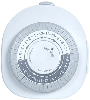 Hyper Tough Analog Timer, 3-Prong Outlet, Indoor Grounded, 15 Amps Hyper Tough Analog Timer, 3-Prong Outlet, Indoor Grounded, 15 Amps