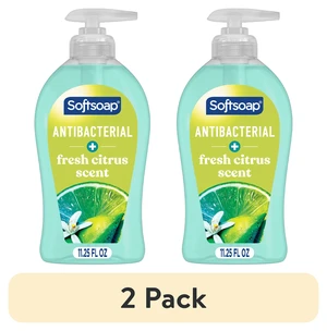 Softsoap Antibacterial Hand Soap 2Pack, Fresh Citrus Scent, 11.25Fl Oz, Eliminates 99% of Bacteria Softsoap Antibacterial Hand Soap 2Pack, Fresh Citrus Scent, 11.25Fl Oz, Eliminates 99% of Bacteria