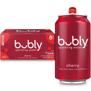 Bubly Sparkling Water, Zero Sugar, Zero Calories, 12 fl oz, 8 Count Bubly Sparkling Water, Zero Sugar, Zero Calories, 12 fl oz, 8 Count