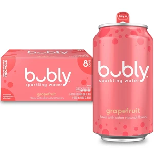 Bubly Sparkling Water, Grapefruit, 12 Fl Oz Cans (8 Pack) Bubly Sparkling Water, Grapefruit, 12 Fl Oz Cans (8 Pack)