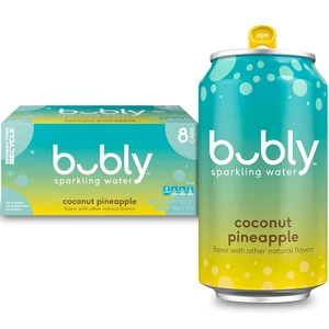 Bubly Sparkling Water Coconut Pineapple 12 fl oz Cans (8 Pack) Bubly Sparkling Water Coconut Pineapple 12 fl oz Cans (8 Pack)