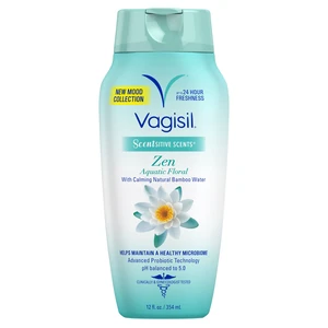 Vagisil Scentsitive Scents Feminine Wash, Zen Aquatic Floral, 12 fl oz Vagisil Scentsitive Scents Feminine Wash, Zen Aquatic Floral, 12 fl oz