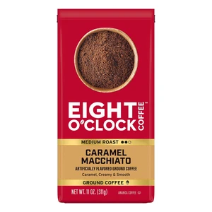 Eight O'Clock Coffee Ground Medium Roast Caramel Macchiato Arabica 11oz Eight O'Clock Coffee Ground Medium Roast Caramel Macchiato Arabica 11oz