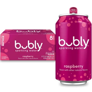 Bubly Sparkling Water Raspberry 12 Fl Oz Cans (8 Pack) Bubly Sparkling Water Raspberry 12 Fl Oz Cans (8 Pack)