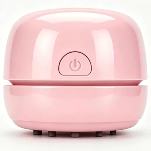 YUNYILAN Desktop Vacuum Cleaner USB Recharging, Portable Mini for Cleaning Eraser Crumbs, Dust, Computer Keyboard and Car (Pink) YUNYILAN Desktop Vacuum Cleaner USB Recharging, Portable Mini for Cleaning Eraser Crumbs, Dust, Computer Keyboard and Car (Pink)