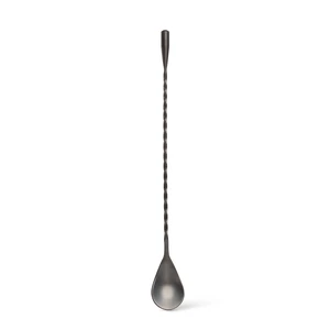 Thyme & Table Stainless Steel Stir Spoon, Black Satin, 1 Piece Thyme & Table Stainless Steel Stir Spoon, Black Satin, 1 Piece