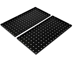 Hyper Tough 16-Inch Pegboard Set Wall Mounted Tool Organizer Hyper Tough 16-Inch Pegboard Set Wall Mounted Tool Organizer