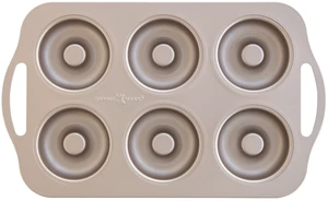 Nordic Ware 6 Cavity Nonstick Steel Donut Pan Nordic Ware 6 Cavity Nonstick Steel Donut Pan