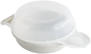 Nordic Ware Microwave Eggs 'N Muffin Pan, White, 4.1" x 4.1" Nordic Ware Microwave Eggs 'N Muffin Pan, White, 4.1" x 4.1"