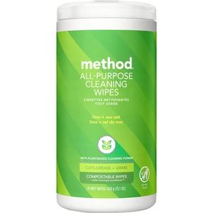 Method Lime & Sea Salt All Purpose Cleaning Wipes, 70 CT Method Lime & Sea Salt All Purpose Cleaning Wipes, 70 CT