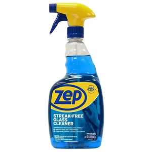 Zep ZU112032 32oz Streak-Free Glass Cleaner Blue Zep ZU112032 32oz Streak-Free Glass Cleaner Blue