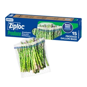Ziploc Seal Top Food Storage Produce Bags, 15 Bags Ziploc Seal Top Food Storage Produce Bags, 15 Bags
