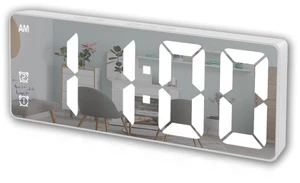 Small White Digital Alarm Clock Small White Digital Alarm Clock