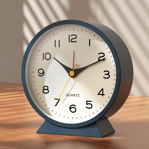AYRELY 4.5" Analog Alarm Clock, Small Retro Desk and Table Clock AYRELY 4.5" Analog Alarm Clock, Small Retro Desk and Table Clock