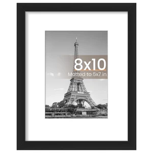Upsimples 8x10 Picture Frame Black, Wall Decor Photo Frame 1 Pack Upsimples 8x10 Picture Frame Black, Wall Decor Photo Frame 1 Pack