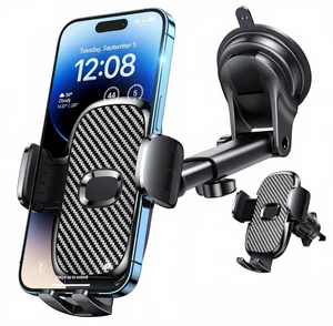 FESIYOYE Car Phone Holder Military-Grade 360 Suction Cup for Air Vent Dashboard Windshield Shower Wall Mount Universal Phone Mount for iPhone FESIYOYE Car Phone Holder Military-Grade 360 Suction Cup for Air Vent Dashboard Windshield Shower Wall Mount Universal Phone Mount for iPhone