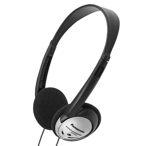 Panasonic RP-HT21 On-Ear Lightweight Headphones, XBS, Black & Silver Panasonic RP-HT21 On-Ear Lightweight Headphones, XBS, Black & Silver