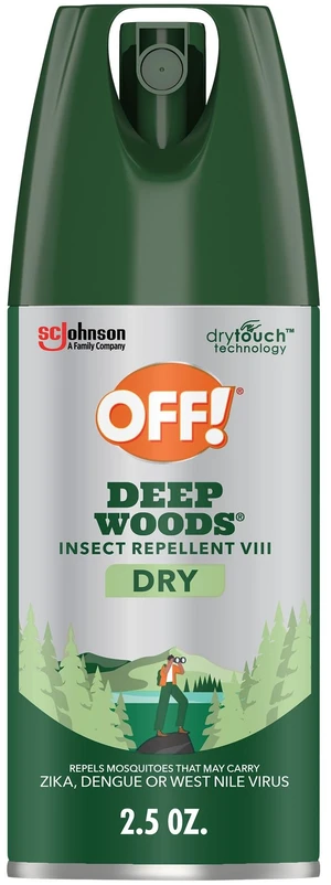 OFF! Deep Woods Dry Insect & Mosquito Repellent, 2.5oz OFF! Deep Woods Dry Insect & Mosquito Repellent, 2.5oz