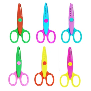 HAALII Decorative Edge Craft Scissors, Zig Zag Pattern, 6 Pack for Kids and Adults, Scrapbooking HAALII Decorative Edge Craft Scissors, Zig Zag Pattern, 6 Pack for Kids and Adults, Scrapbooking