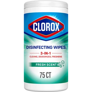 Clorox Disinfecting Wipes Bleach Free Fresh Scent 75Ct Clorox Disinfecting Wipes Bleach Free Fresh Scent 75Ct