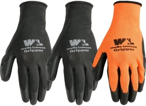 Wells Lamont Ultimate Gripper 3-Pack Men's Work Gloves, Orange/Black Wells Lamont Ultimate Gripper 3-Pack Men's Work Gloves, Orange/Black