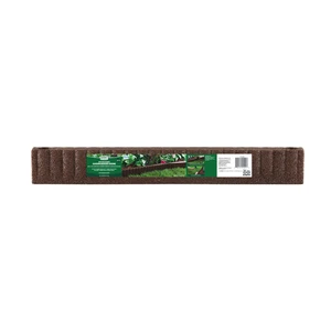 Expert Gardener Brown Recycled Rubber Garden Border Landscape Edging, 2ft x 3in Expert Gardener Brown Recycled Rubber Garden Border Landscape Edging, 2ft x 3in