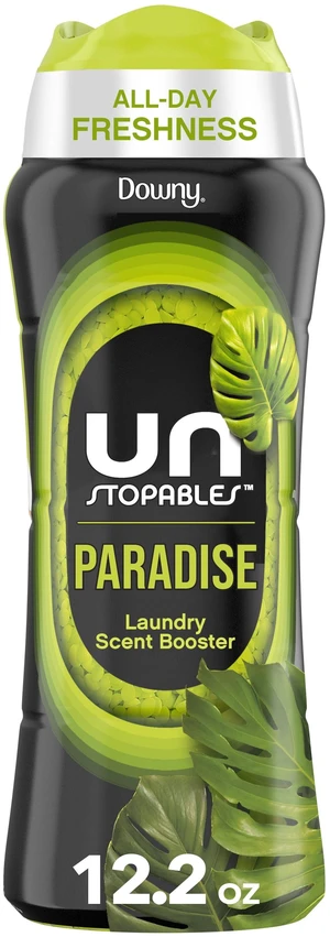 Downy Unstopables In-Wash Scent Booster Laundry Beads, Paradise Scent, 12.2 oz Downy Unstopables In-Wash Scent Booster Laundry Beads, Paradise Scent, 12.2 oz