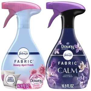 Febreze Odor-Fighting Fabric Refresher Downy Calm and Downy April Fresh 16.9oz 2-Pack Febreze Odor-Fighting Fabric Refresher Downy Calm and Downy April Fresh 16.9oz 2-Pack