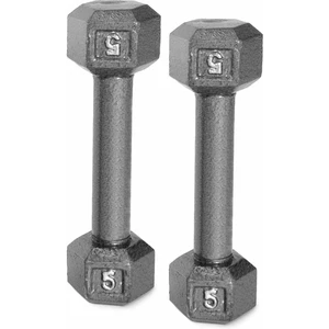 CAP Barbell Cast Iron Dumbbell Weights, 5Lbs., Pair CAP Barbell Cast Iron Dumbbell Weights, 5Lbs., Pair