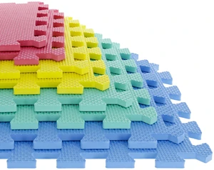 RAD Sportz 12.4"x12.4" Interlocking Floor Mats, 8-Piece, Multicolor RAD Sportz 12.4"x12.4" Interlocking Floor Mats, 8-Piece, Multicolor