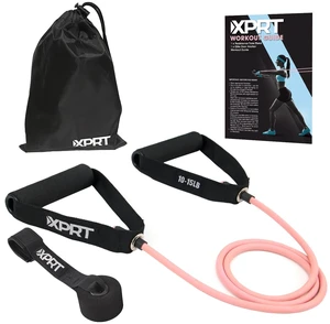XPRT Fitness Single Resistance Band with Handles and Door Anchor for Home Gym, 10LB XPRT Fitness Single Resistance Band with Handles and Door Anchor for Home Gym, 10LB